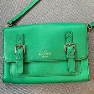 Kelly Green Kate Spade Cross Body Bag